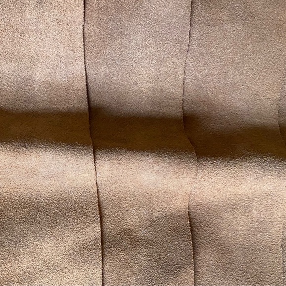 Joie Suede Leather Mini-Skirt - Picture 4 of 5